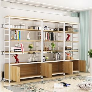 La vetrina del soggiorno di nuovo <span class=keywords><strong>Design</strong></span> progetta moderni <span class=keywords><strong>scaffali</strong></span> per libri in legno - Product Image 2