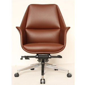 Abuso de <span class=keywords><strong>Alcohol</strong></span> <span class=keywords><strong>y</strong></span> Drogas (AODA alta elegante marrón PU silla de oficina de cuero Gerente de Oficina silla - Product Image 2