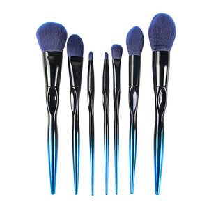 <span class=keywords><strong>Pas</strong></span> <span class=keywords><strong>cher</strong></span> Unique fondation cosmétique du visage make up brosse private label maquillage brosse Fissure motif fondation brosse - Product Image 2