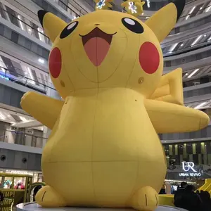 Diskon Besar Balon Pikachu Raksasa/Kartun Pikachu Tiup untuk Acara