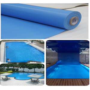 Fácil instalación impermeable 1.5 mm 2.0 mm vinilo azul mosaico piscina forro <span class=keywords><strong>de</strong></span> pvc - Product Image 2