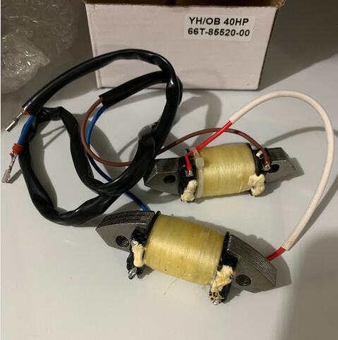 Генераторная катушка в сборе заменяет 66T-85520-00 для 2-х тактный Yamaha 40HP E40 40X м