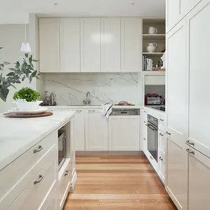 经典现代家居橱柜实木厨房家具