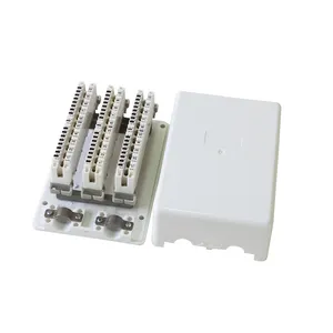 10pairs 20pairs 30pairs 50pairs indoor or outdoor telephone distribution box DP box krone module