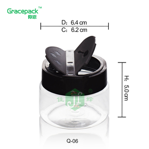 Clear Empty <strong>Spice</strong> Bottles 3oz Plastic PCR RPET Salt Shaker <strong>Spice</strong> <strong>Jars</strong> - Product Image 5