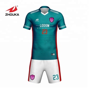 2019 fashion soccer jersey customize team or club printing team name and player name - Product Image 3