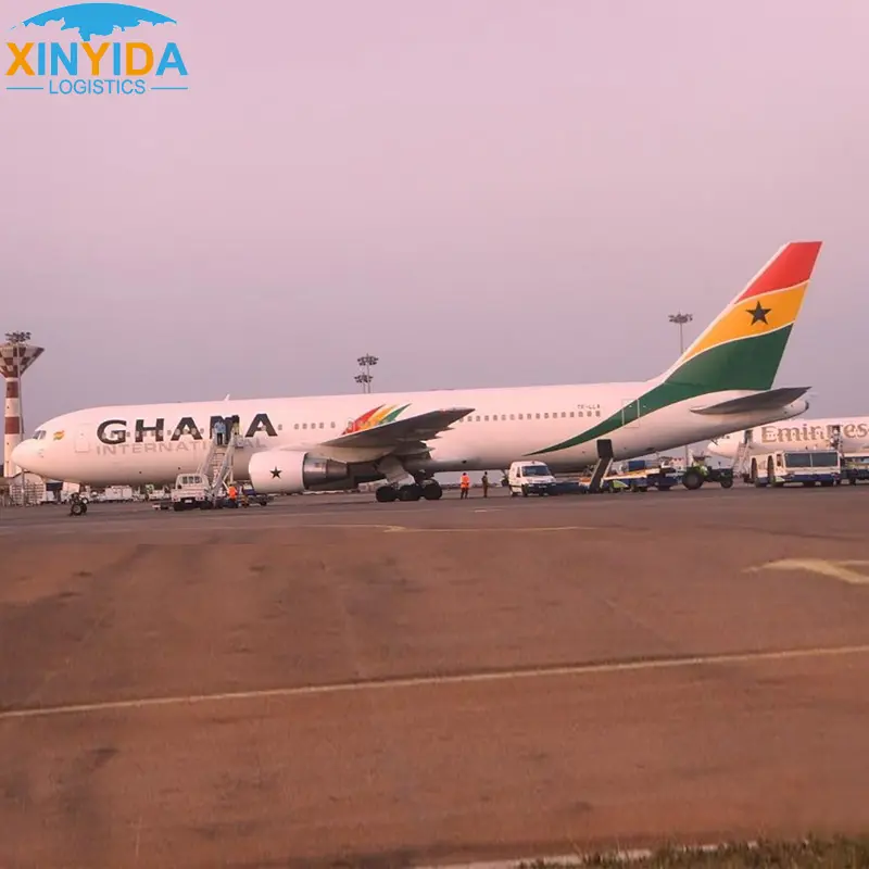 Kargo Udara dari Tiongkok Ke Ghana DDP Pengiriman Kargo Udara dari Tiongkok Ke Ghana Accra