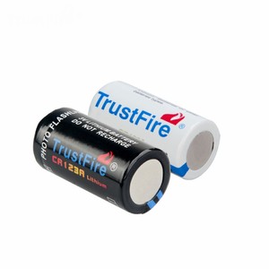 Trustfire CR123A 3.0V 1000MAh แบตเตอรี่ลิเธียมไอออนที่ไม่สามารถชาร์จได้