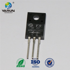 <span class=keywords><strong>SMD</strong></span> 3 pines rectificadores y diodos barrera Schottky SBD MBR2015 modelo con TO-220F paquete - Product Image 3