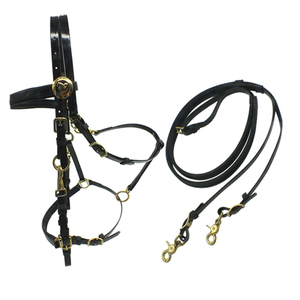Bride de course d'endurance en PVC de style occidental et anglais - Product Image 4