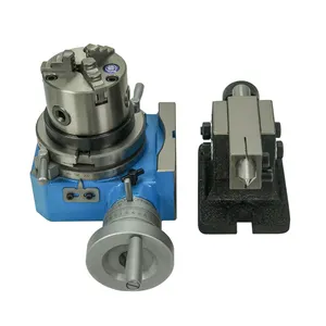 4inch 80mm 3 jaw chuck Vertical horizontal indexing head dividing Heads for cnc milling machine