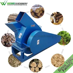 Weiwei Gỗ Điện Củi Chipper Làm Giấy Công Nghiệp Cây Cắt Shredder Máy Móc