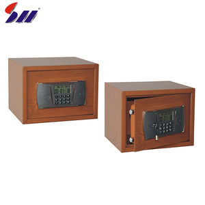 Nuevo diseño de madera del grano de polvo electrostático de Vuelos Electrónica digital de acero hotel caja - Product Image 1