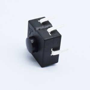 สวิตช์ไฟสีดำสำหรับเปิด-ปิดไฟฉาย,สวิตช์ปุ่มกดไฟฉายไฟฟ้า1A 30V YT-1212-315B 5pin - Product Image 3