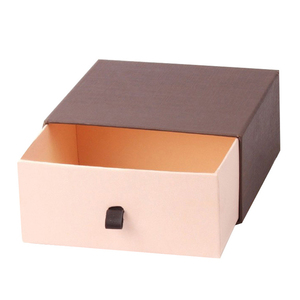 Custom Paper Cardboard Printed Drawer Box Packaging Kraft Sliding Drawer Box