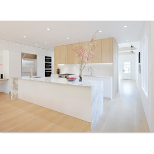 Moderne De Luxe Prêt à l'<span class=keywords><strong>emploi</strong></span> de Paquet Plat Meuble Conceptions de <span class=keywords><strong>Cuisine</strong></span> <span class=keywords><strong>En</strong></span> Laque Haute Brillance Meubles - Product Image 4