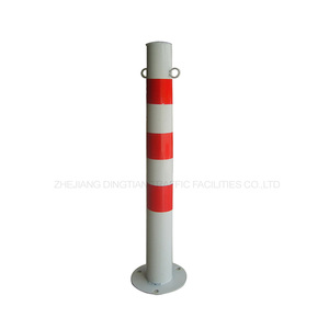 De acero inoxidable Durable Flexible de acero inoxidable extraíble coche <span class=keywords><strong>Estacionamiento</strong></span> de tráfico bolardos con llave - Product Image 4