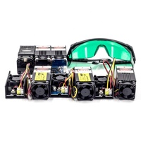 레이저 모듈 CNC 목재 라우터 1W 2.5W 5.5W 7W 10W 미니 레이저 조각 기계 DIY 조각기 부품 CNC 3018 2418 1610 3018pro
