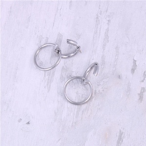 <span class=keywords><strong>Orecchini</strong></span> a Cerchio da <span class=keywords><strong>Uomo</strong></span> in <span class=keywords><strong>Acciaio</strong></span> Inossidabile, Design 2026 - Product Image 1
