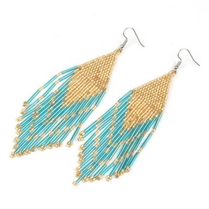 Moyamiya ميوكي بوهو مجوهرات عصرية القرط arete 2020 الجملة البذور الخرز اليدوية مجوهرات اكسسوارات للنساء هدية - Product Image 3