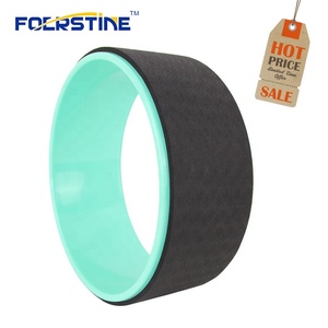 <span class=keywords><strong>La</strong></span> alta calidad de corcho Natural de Yoga cómoda rueda de equilibrio de formación - Product Image 1