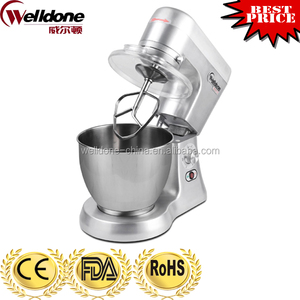 Nouvelle Batteuse Électrique Industrielle et Domestique 7L pour Crème, Œufs, Gâteaux et Pâtes, 3 Vitesses, <span class=keywords><strong>en</strong></span> Aluminium, pour <span class=keywords><strong>Farine</strong></span> de Blé - Product Image 4