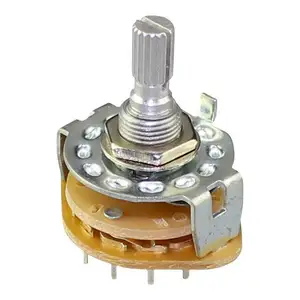 Forno selettore/2 poli 4 modi rotary switch/binario codificato selettore rotativo interruttore