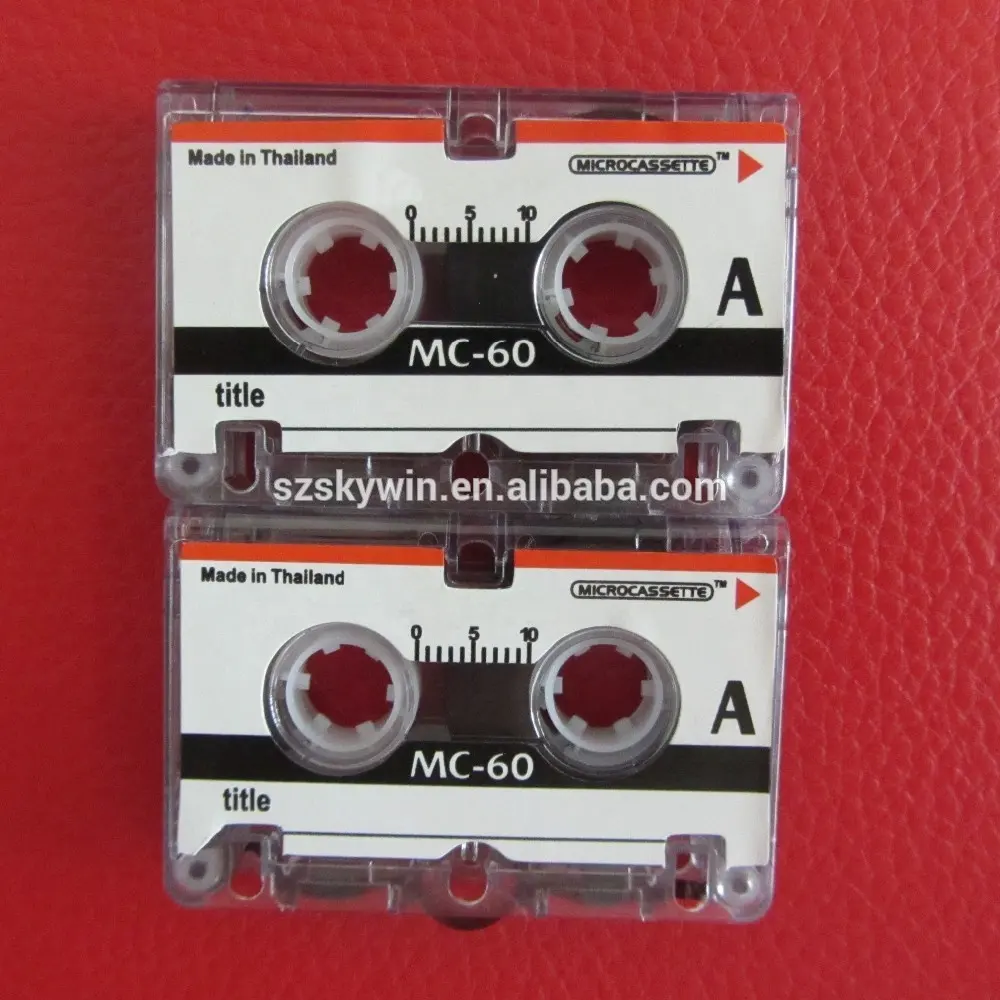 Haute Qualité Blanc 60 minutes Mini Audio Micro Cassette MC-60