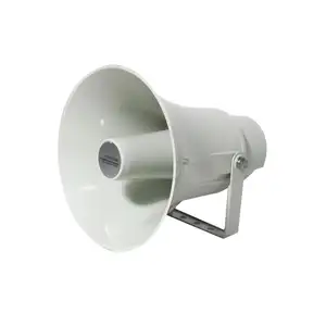 511028 15w outdoor Ip67 waterproof plastic long distance IP network power horn speaker with dry contact for IP PA system