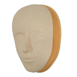 Poids léger Silicone <span class=keywords><strong>tatouage</strong></span> Microblading pratique peau 3D tête visage lèvre sourcil <span class=keywords><strong>tatouage</strong></span> peau Mannequin <span class=keywords><strong>poupée</strong></span> visage tête - Product Image 3