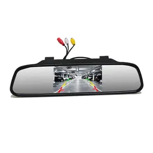 באיכות גבוהה 5 אינץ רכב Rearview מראה מצלמה נסתרת