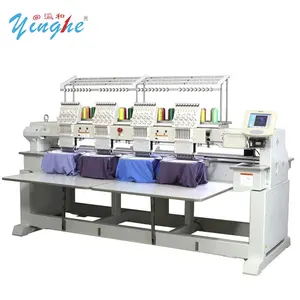 Cheap 4 Head 6/9/12/15 Needles Cap/t-shirt Industrial Embroidery Sewing Machine