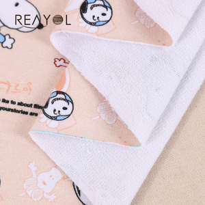 Belle snoopy 100 numérique imprimé <span class=keywords><strong>coton</strong></span> éponge français tricoté <span class=keywords><strong>tissu</strong></span> - Product Image 2