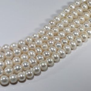 FEIRUN 12-13 Mét <span class=keywords><strong>G</strong></span>ần Vòng AA Tự Nhiên Trắng Nước Ngọt Ngọc Trai <span class=keywords><strong>G</strong></span> Trang Sức Chuỗi Strand Đối Với Đơn Necklace - Product Image 2