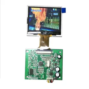 2.36 inç 2.4 inç 320x240 TFT LCD ekran AV girişi ile sürücü panosu/CVBS denetleyici kurulu için mikro monitör