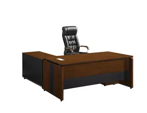 家具木製オフィスデスクオフィスエグゼクティブテーブル写真新しい卸売新しいタイプ