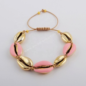 WX1093 Hot Selling Colorful Cowrie <strong>Shell</strong> <strong>Bracelet</strong> Handmade <strong>Bracelets</strong> - Product Image 4