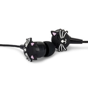 Mejor oferta de dibujos animados auricular auriculares en la oreja de gato lindo animal auriculares - Product Image 5