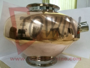 Fabrikpreis Konsistenter 300mm Rotkupfer <span class=keywords><strong>Whisky</strong></span> Rum Helm für Moonshine Stills und Alkohol Verarbeitung Towin 220V/380V - Product Image 2