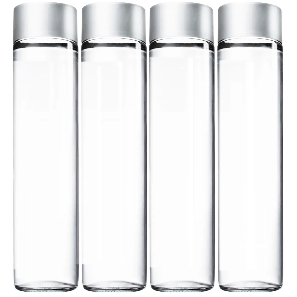 VOSSまだアルテシアン水800mlユニークなデザインガラス瓶卸売