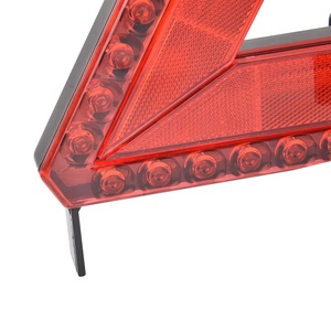 Xe Khẩn Cấp Tam Giác LED Nhấp Nháy Ánh Sáng Gấp An Toàn Phản Xạ Cảnh Báo Tam Giác - Product Image 4