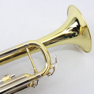 OEM Instrument à vent à vendre Cuivre Nickel Acier inoxydable Embouchure <span class=keywords><strong>Tromba</strong></span> <span class=keywords><strong>Trompette</strong></span> <span class=keywords><strong>Trompette</strong></span> Clé Sib <span class=keywords><strong>Trompette</strong></span> Laquée Or - Product Image 3