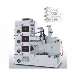 Multicolor flexodruck maschine mit sterben schneiden und schneide stationen für verkauf - Product Image 1
