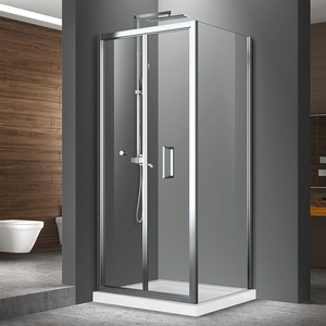 Haute Qualité <span class=keywords><strong>90x90</strong></span> Carré Portable En Acier Inoxydable 304 <span class=keywords><strong>De</strong></span> <span class=keywords><strong>Douche</strong></span> Coulissante <span class=keywords><strong>Porte</strong></span> <span class=keywords><strong>De</strong></span> La <span class=keywords><strong>Cabine</strong></span> - Product Image 5