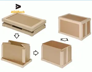 Paper Honeycomb Packing Foldable Pallet Box