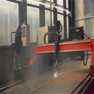 plasma flame metal steel plate cutter cutting machine system