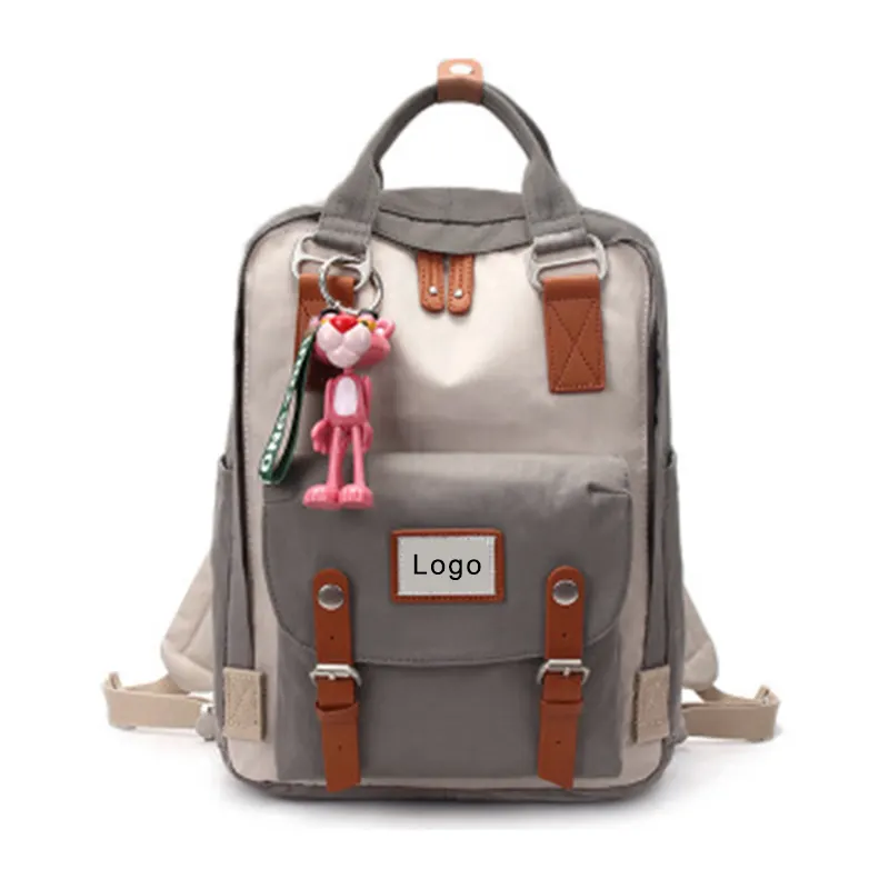 korea lady water resistant college backpack campus travel casual girl unique school backbag for women