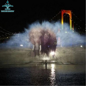 Espectáculo Acuático Proyector de Fuente con Pantalla de Agua Láser para Películas de 16m <span class=keywords><strong>x</strong></span> 8m con Luces Cambiantes para Fuentes de Espectáculo - Product Image 3