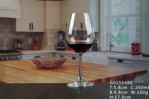 Chinois usine sans plomb cristal verre à vin géant vase maîtresse, verres à vin pour vente - Product Image 5