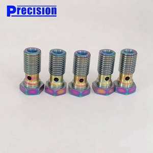 De alta resistencia de GR5 de titanio perno banjo colorido de pernos de titanio - Product Image 4